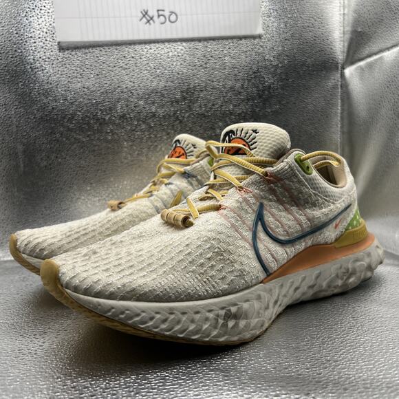 Nike Men Size 10.5 | DV1744-141 React Infinity Run Flyknit 3 Running Shoes - Picture 1 of 11